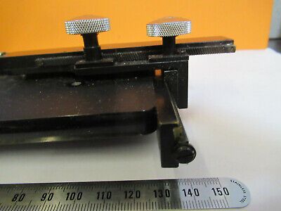 SPENCER AO ANTIQUE STAGE TABLE XY  MICROSCOPE PART AS PICTURED P6-A-166