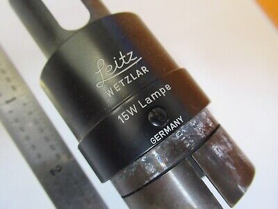 LEITZ GERMANY ILLUMINATOR LENS ASSEMBLY MICROSCOPE PART AS PICTURED &11-B-17