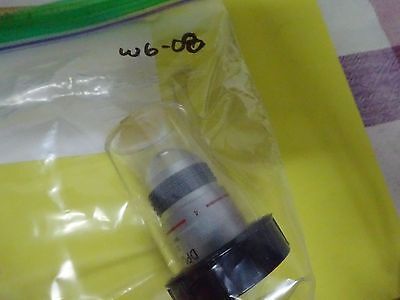 MICROSCOPE PART OBJECTIVE REICHERT PLAN ACHRO IRIS DIAPHRAGM 50X OPTICS BN#W6-09