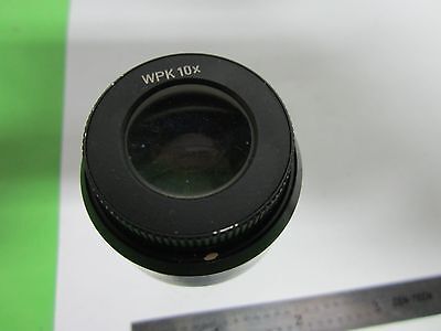 EYEPIECE WPK 10X  Z-SCOPE REICHERT AUSTRIA MICROSCOPE OPTICS AS IS BIN#F2-59