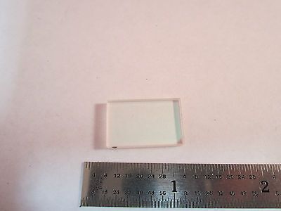 OPTICAL RECTANGULAR FILTER COATED GLASS LASER OPTICS BIN #4B-17 ii