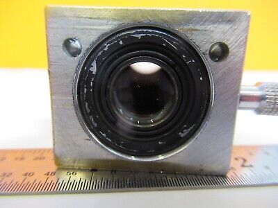 REICHERT AUSTRIA PLAN 4X /250 OBJECTIVE MICROSCOPE PART AS PICTURED &1E-C-32