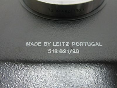 MICROSCOPE PART HEAD 512821/20 LEITZ GERMANY OPTICS AS IS BIN#Q2-12