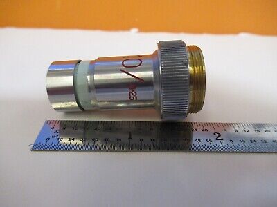 VICKERS UK ENGLAND OBJECTIVE 10X OPTICS MICROSCOPE PART AS PICTURED #1E-C-09