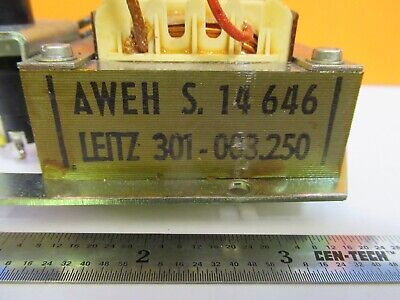 LEITZ GERMANY TRANSFORMER POWER SUPPLY MICROSCOPE PART AS PICTURED &14-FT-32