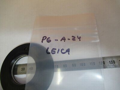 LEICA DMRB BRIGHTFIELD LENS ASSEMBLY OPTICS MICROSCOPE PART AS PICTURED #P6-A-24