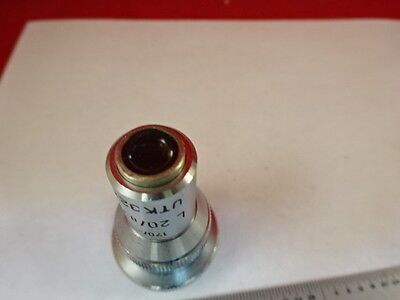 MICROSCOPE PART LEITZ WETZLAR GERMANY OBJECTIVE UTK L20 OPTICS AS IS B#U3-B-09