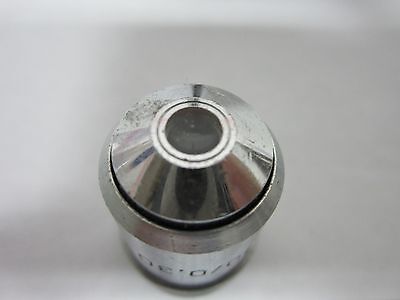 OPTICAL MICROSCOPE GERMANY OBJECTIVE 10X OPTICS BIN#L3-30