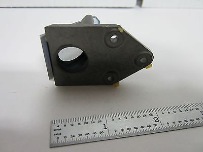 OPTICAL MICROSCOPE PART LEITZ GERMANY BEAM SPLITTER OPTICS AS IS BIN#D2-P-23