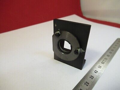 ZEISS GERMANY WINDOW MOUNTED LENS MICROSCOPE PART OPTICS AS PICTURED &12-A-62