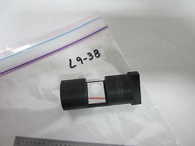 OPTICAL BEAM SPLITTER  [dirty] LASER OPTICS BIN#L9-38