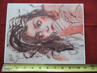 VINTAGE RARE PHOTO of ART of EGON SCHIELE AUSTRIAN PAINTER KLIMT protege #lob-A