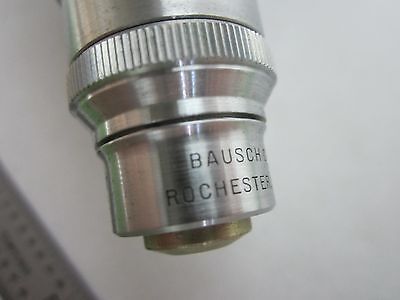 MICROSCOPE PART PORTABLE BAUSCH LOMB + OBJECTIVE + EYEPIECE OPTICS BIN#Q8-14