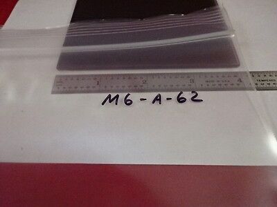 OPTICAL LARGE DIFFUSER NEUTRAL DENSITY PLATE OPTICS AS IS #M6-A-62