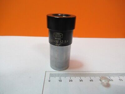 CARL ZEISS GERMANY EYEPIECE KPL-W 12.5X MICROSCOPE PART AS PICTURED &3K-A-38