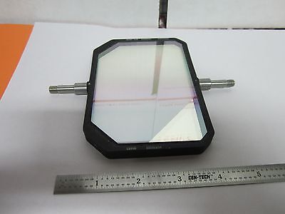 OPTICAL COATED MIRROR FILTER ROTATING MIL SPEC LASER OPTICS BIN#B5-D-92