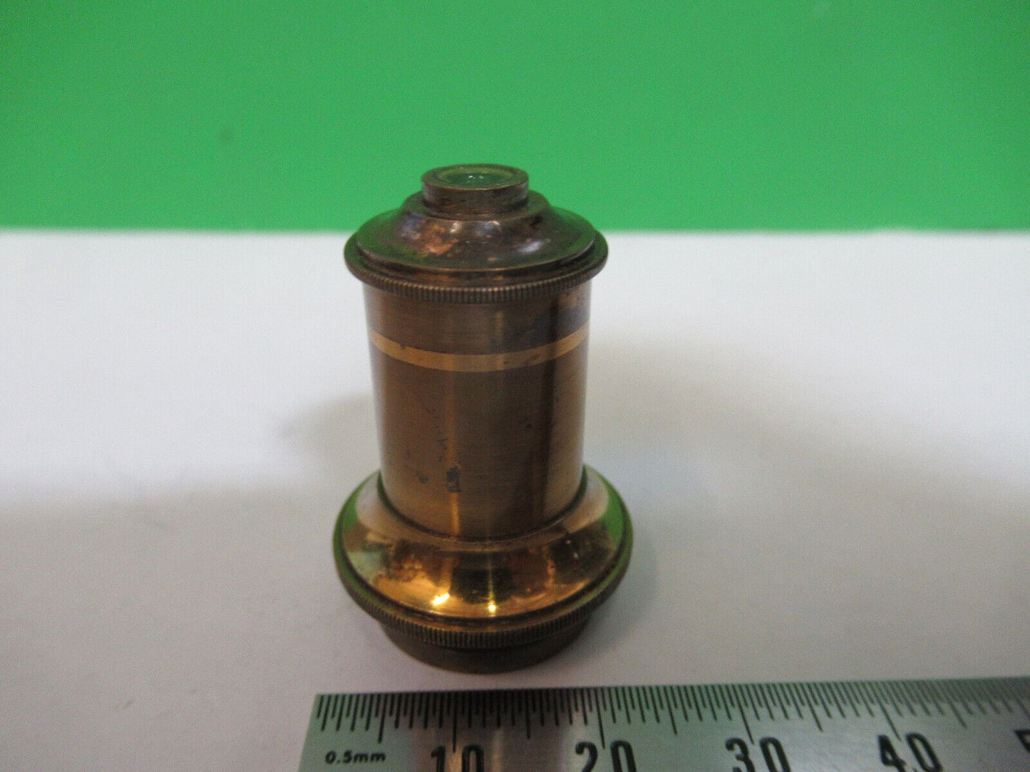 BECK LONDON ANTIQUE OBJECTIVE OPTICS MICROSCOPE PART AS PICTURED P2-B-69