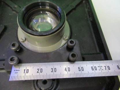 OLYMPUS JAPAN STAGE TABLE ASSEMBLY MICROSCOPE PART OPTICS AS PICTURED &R1-B-22