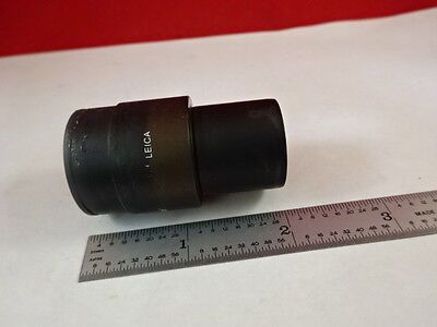 MICROSCOPE PART LEICA EYEPIECE OCULAR E3 WF 10X/18 OPTICS AS IS B#U8-F-13