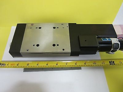 OPTICAL NEWPORT MOTORIZED LINEAR POSITIONING STAGE LASER OPTICS AS IS BN#H4-T-05