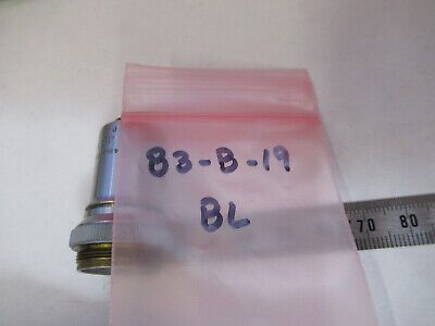 BAUSCH LOMB 43X objective lens OPTICS MICROSCOPE PART AS PICTURED  &B3-B-19