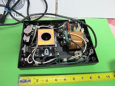 MICROSCOPE PART JAPAN LAMP + POWER SUPPLY TRAY AS IS BIN#ZP-2