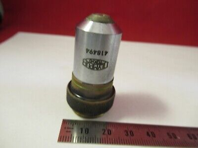 OLYMPUS JAPAN M40 OBJECTIVE OPTICS MICROSCOPE PART AS PICTURED &13-82