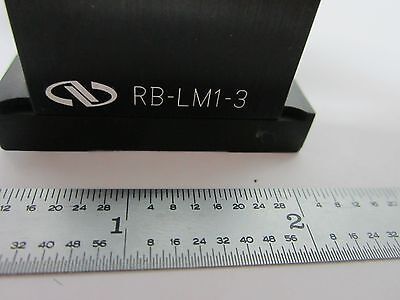 OPTICAL NEWPORT FIXTURE RB-LM1-3 LENS MIRROR HOLDER OPTICS AS IS BIN#J8-21