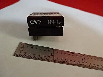 NEWPORT MM-1 HEX MOUNT OPTICS OPTICAL PART AS PICTURED &86-92