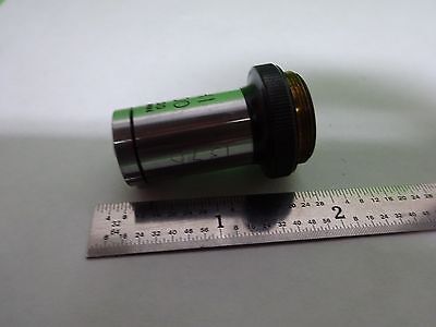 MICROSCOPE PART OBJECTIVE OLYMPUS JAPAN HI 100X OPTICS AS IS BIN#H7-A-11