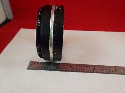 MICROSCOPE PART STEREO LENS 0.75X OPTICS AS IS #AM-10