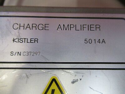 KISTLER 5014A CHARGE AMPLIFIER PIEZOELECTRIC SENSOR FORCE PRESSURE VIBE &8Z-A-51