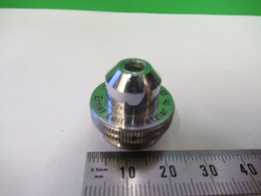 LEITZ WETZLAR OBJECTIVE 3.5X /170 OPTICS MICROSCOPE  PART AS PICTURED #R7-B-86