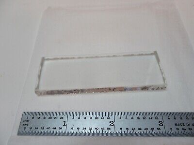 OPTICAL BK7 GLASS SLIDE 3" X 1" OPTICS AS PICTURED &FT-5-109