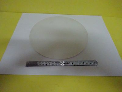 MICROSCOPE PART LARGE DIFFUSER GLASS SPECIMEN TABLE OPTICS AS IS BIN#X6-04