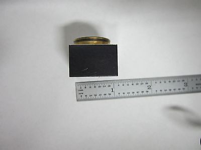 MICROSCOPE PART  MOUNTED LENS GERMANY OPTICS BIN#R2-24