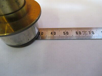 ANTIQUE BRASS RARE GUNDLACH EYEPIECE MICROSCOPE PART OPTICS AS PICTURED P6-A-01