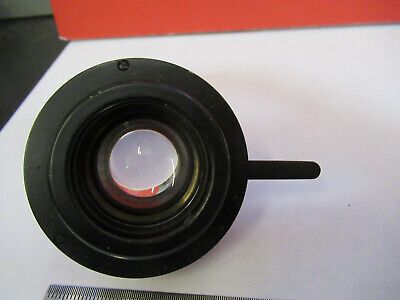 VINTAGE BAUSCH LOMB CONDENSER + IRIS OPTICS MICROSCOPE PART AS PICTURED &B3-B-06