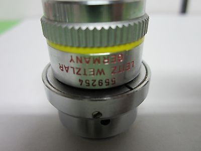 MICROSCOPE OBJECTIVE LEITZ DIC PRISM 10X NPL FLUOTAR INFINITY OPTICS BIN#5K-L-12