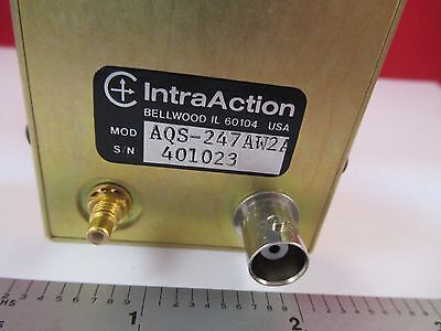 OPTISCHER AKUSTISCHER MODULATOR AOM INTRAACTION AQS247AW2A LASEROPTIK #AE-FD-03