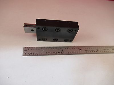 MICROSCOPE PART VICKERS ENGLAND UK STEEL SLIDE for OPTICS AS PICTURED &W1-A-13