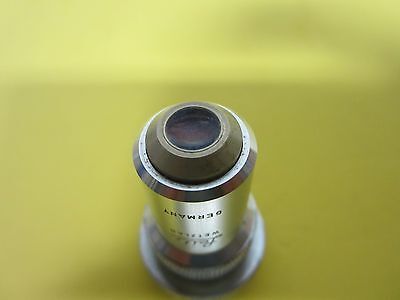 LEITZ WEIRD OBJECTIVE UTK 32X MICROSCOPE OPTICS AS IS BIN#A1-T-87