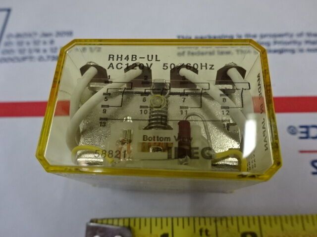 IDEC RELAY RH4B-UL ELEKTRONISCHE STEUERUNG WIE BESEHEN &amp;X8-FW-03