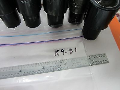 LOT 6 EA AMERICAN OPTICS MICROSCOPE EYEPIECE OPTICS AS IS BIN#K9-31