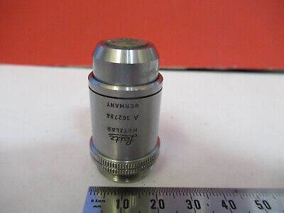 LEITZ WETZLAR OBJECTIVE 100X /170 LENS MICROSCOPE PART AS PICTURED &P8-A-33