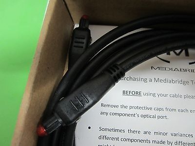 MEDIABRIDGE TOSLINK OPTICAL CABLE MPC AS IS BIN#M7-56