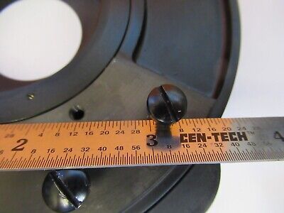 ZEISS GERMANY POLARIZATION POL STAGE TABLE MICROSCOPE PART AS PICTURED &50-A-69