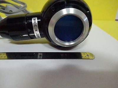 MICROSCOPE PART LAMP ILLUMINATOR + FILTER TESTED OK JAPAN OPTICS AS IS BIN#X3-46