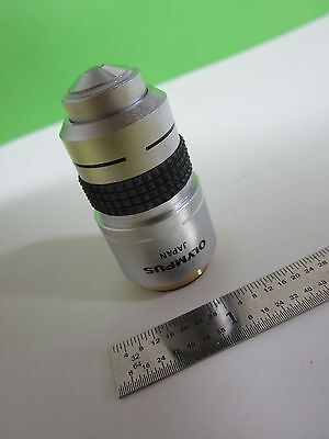 OPTICAL MICROSCOPE OBJECTIVE OLYMPUS JAPAN DPLAN 100X OPTICS BIN#5B-93