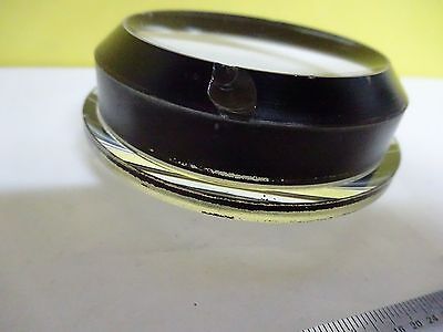 OPTICAL THICK CONVEX CONCAVE LENS MIL SPEC LASER OPTICS AS IS BIN#P8-06